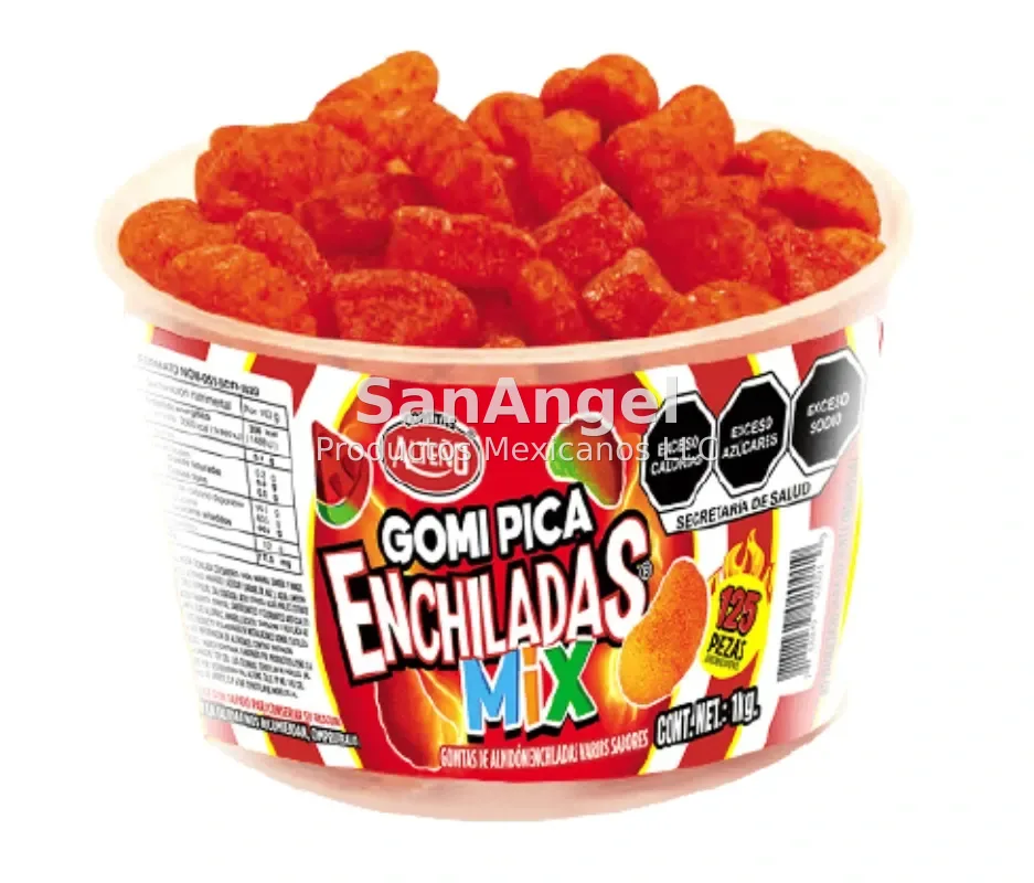 Gomi Pica Enchiladas Mix - Caja 12 Pz/960g